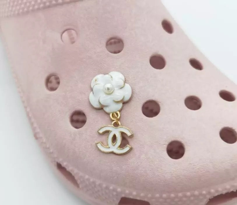 Chanel Croc Charms👇🏽 www.shoecharmed.com #luxury #crocs #chanel  #chanelbag #chanelbeauty #chanelwallet #chanelperfume #chanelshoes, By  Shoe Charmed